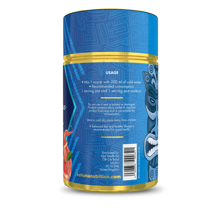 Vegan BCAA supplement with Coconut Water and L-Carnitine for muscle recovery and hydration