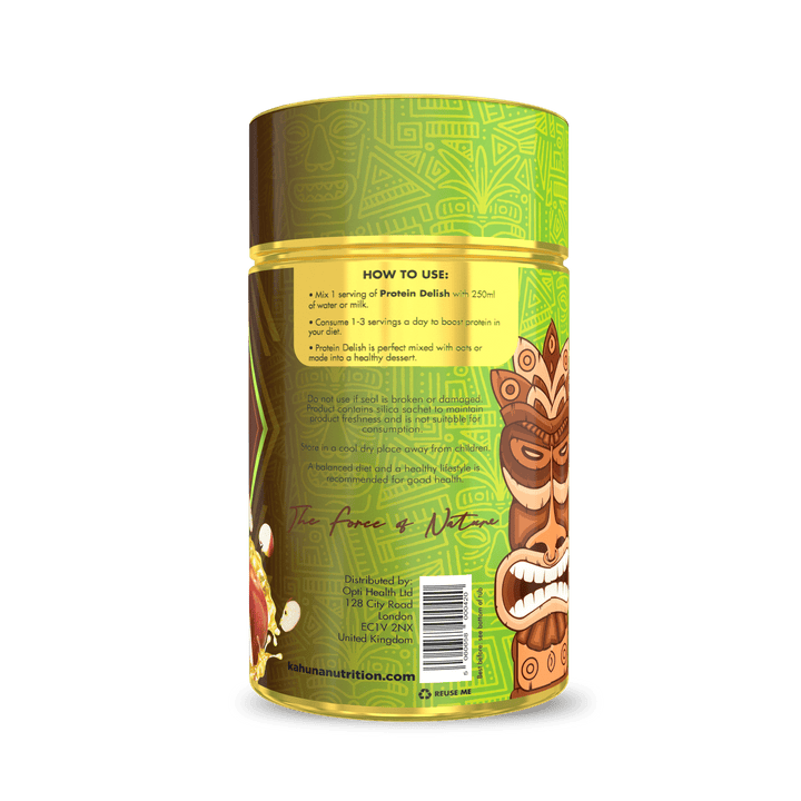 Best Tasting Protein powder, Protein Delish, Apple & Cinnamon Flavour, How to use, 920g
