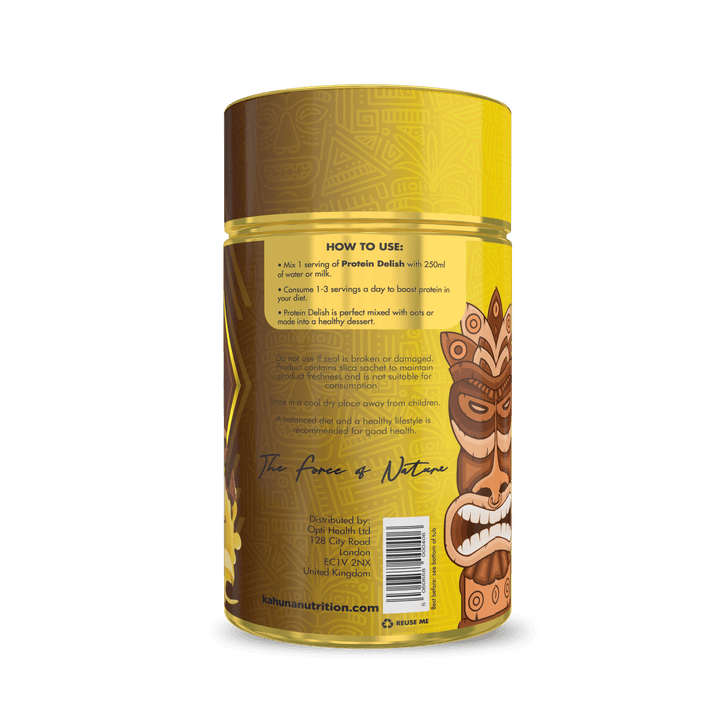 Best Tasting Protein powder, Protein Delish, Banana Flavour, How to use, 920g