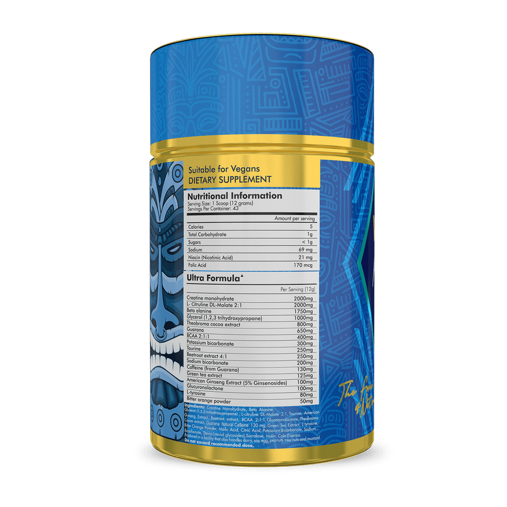 PRE WORKOUT Supplement | Pre Workout Formula | Kahuna Nutrition