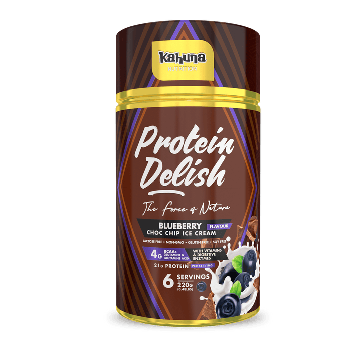 Protein Ice Cream Blueberry Choc Chip | Kahuna Nutrition