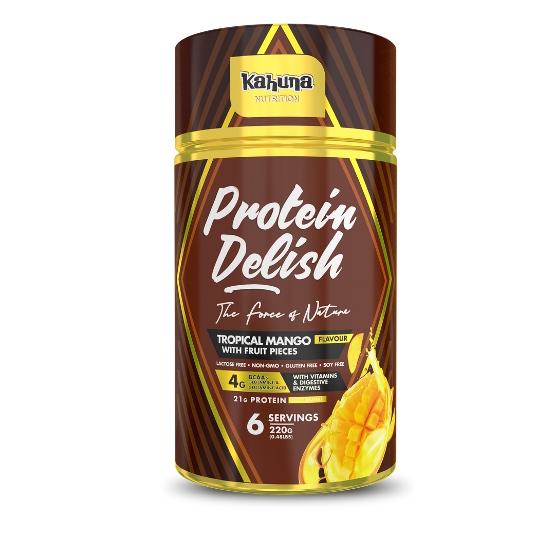 Protein Delish Tropical Mango | Protein Delish | Kahuna Nutrition